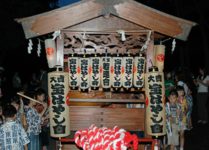 大宝八幡宮の祭と四季(7〜9月)の画像です。 大宝八幡宮の祭と四季(7〜9月)