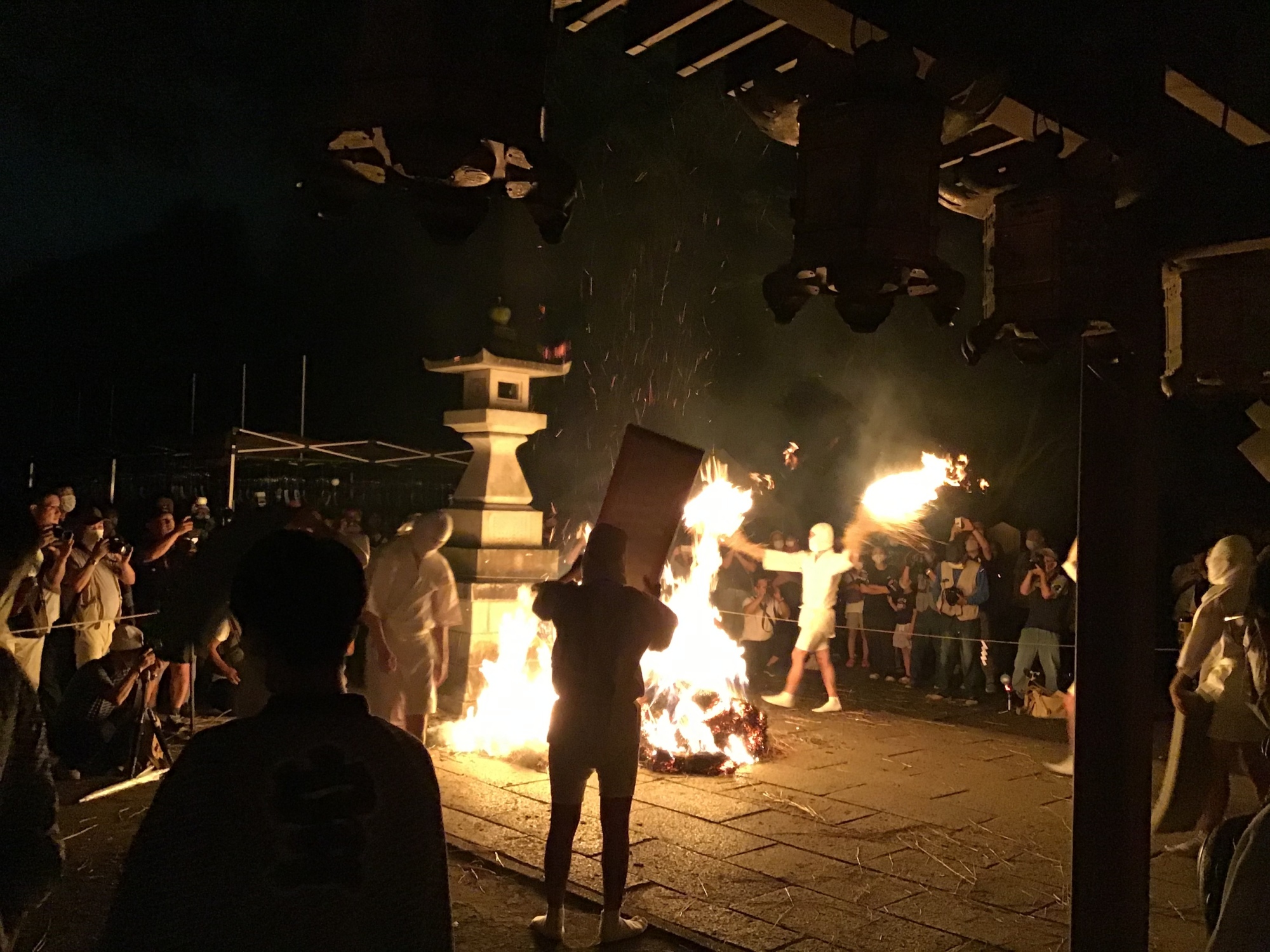 令和2年の大宝八幡宮のタバンカ祭の様子