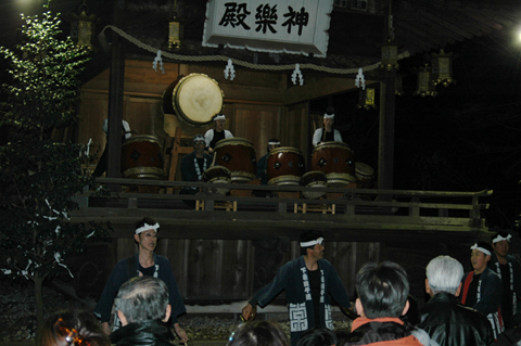 常陸乃国多賀谷連下妻囃子会の太鼓