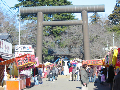 大宝八幡宮の祭と四季（１月）