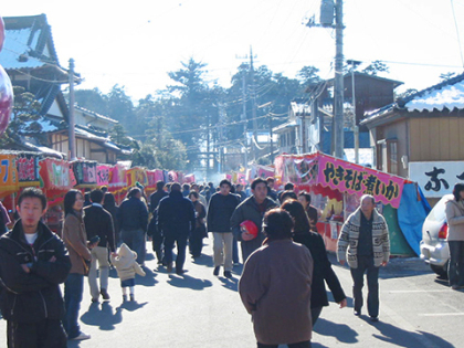 大宝八幡宮の祭と四季（１〜３月）