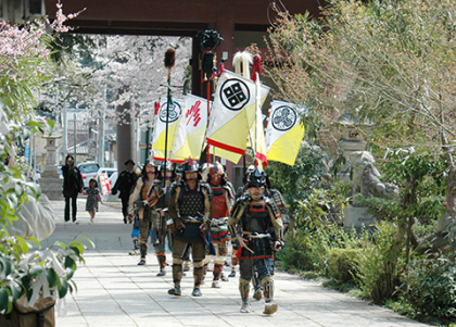 多賀谷時代まつりの安全祈願