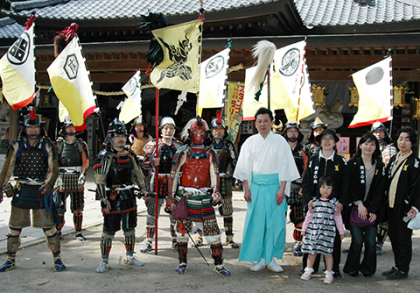 多賀谷時代まつりの安全祈願